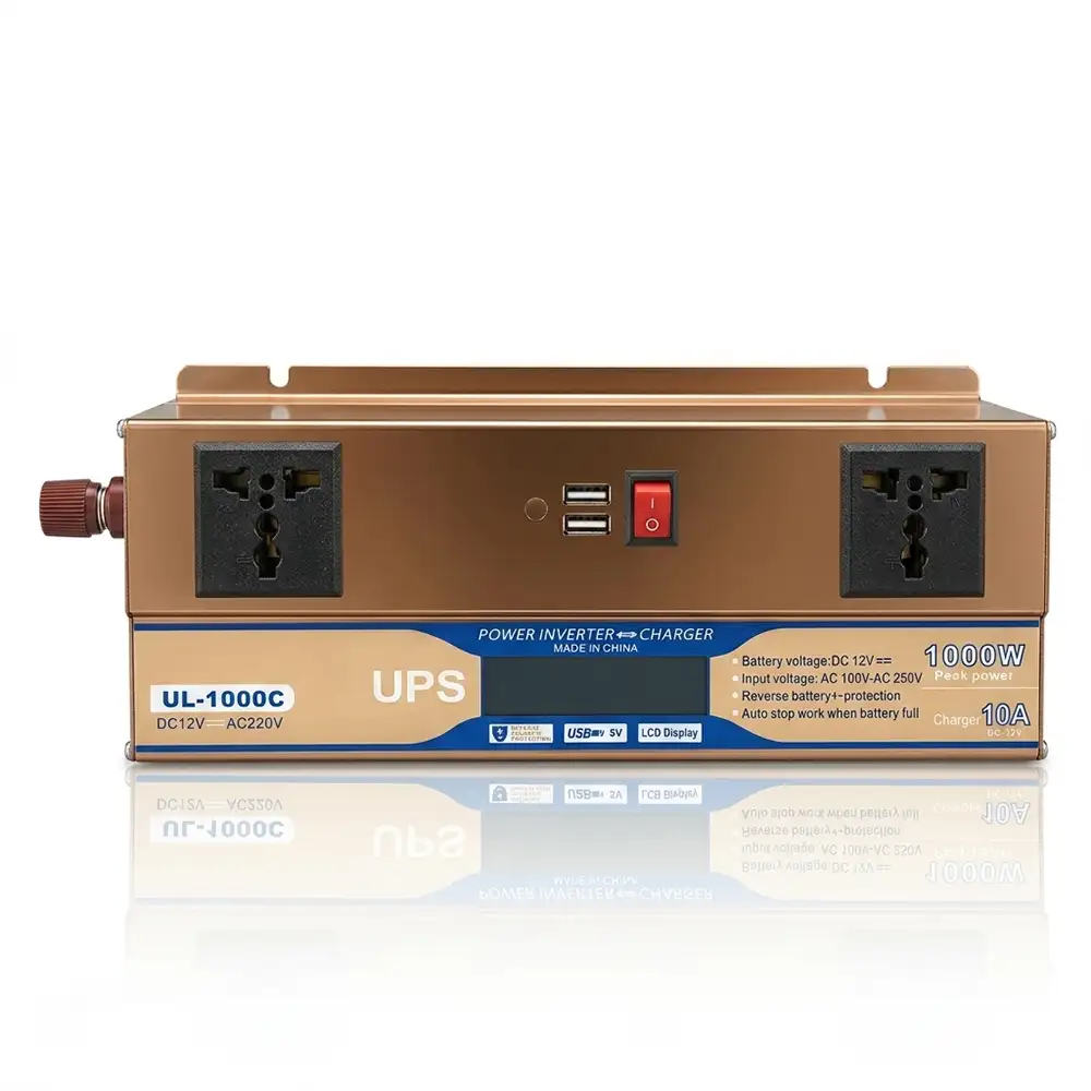High-Class 1000W IPS Inverter with Battery Charger – Fully Automatic 12V DC to 220V AC Power Backup | Efficient & Stable Output High-Class 1000W IPS Inverter with Battery Charger – Fully Automatic 12V DC to 220V AC Power Backup | Efficient & Stable Output